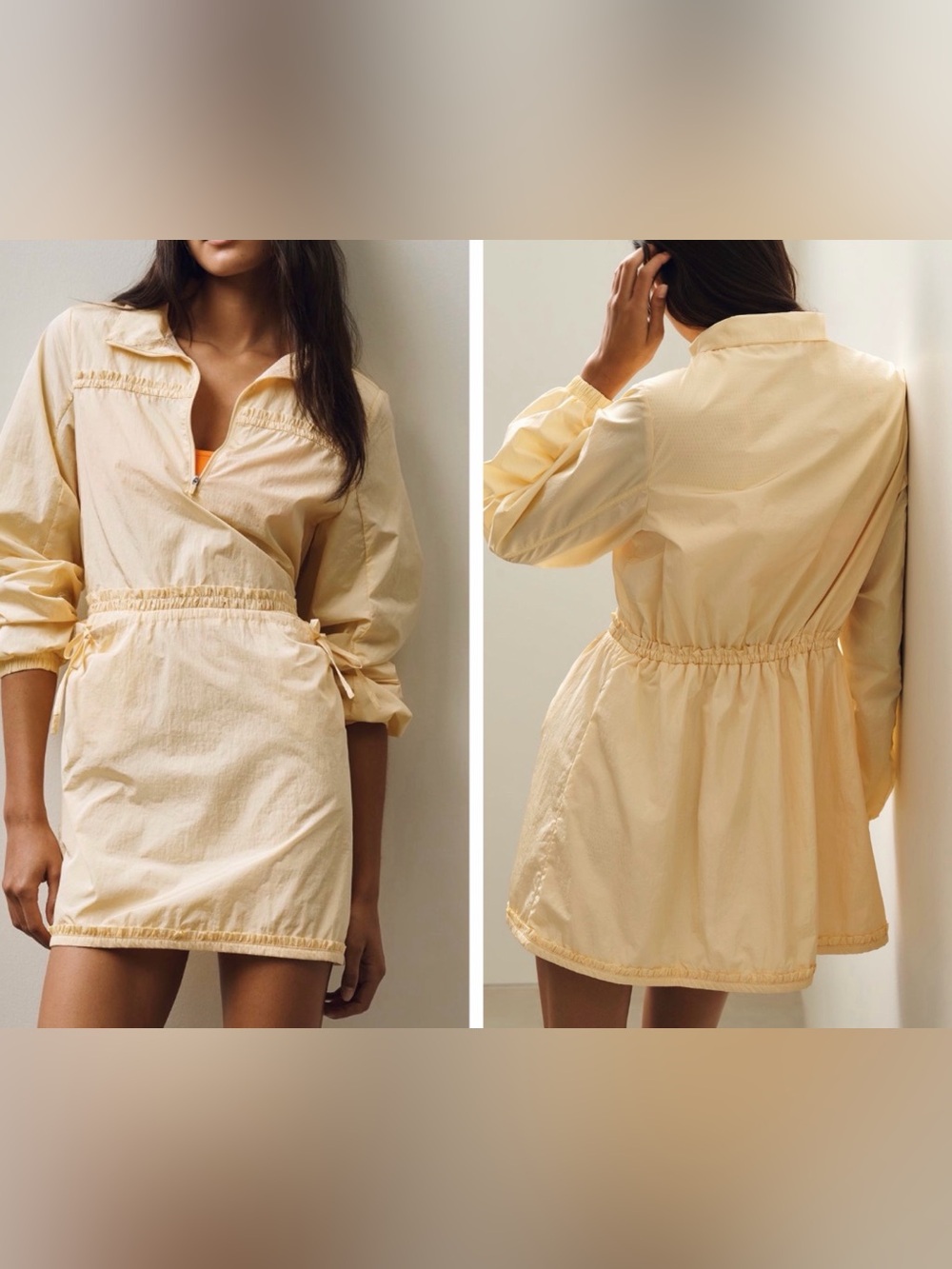 Anthropologie Daily Practice Sporty-Chic Anorak Mini Dress, Size XS